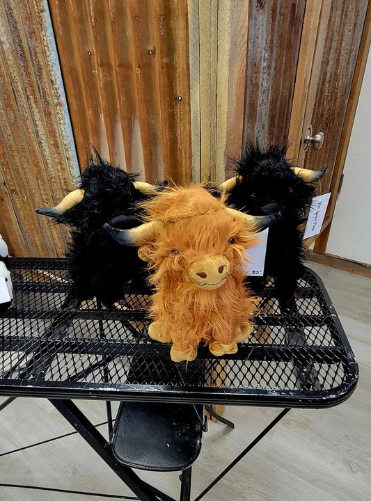 10β Highland Cow Plush Toy