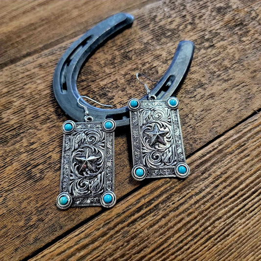 Turquoise Gladstone Earring