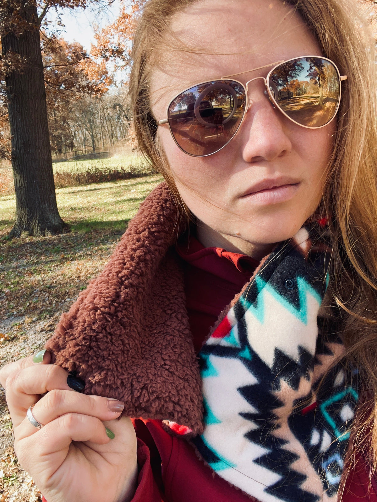 Beth - Cowboy Cowl