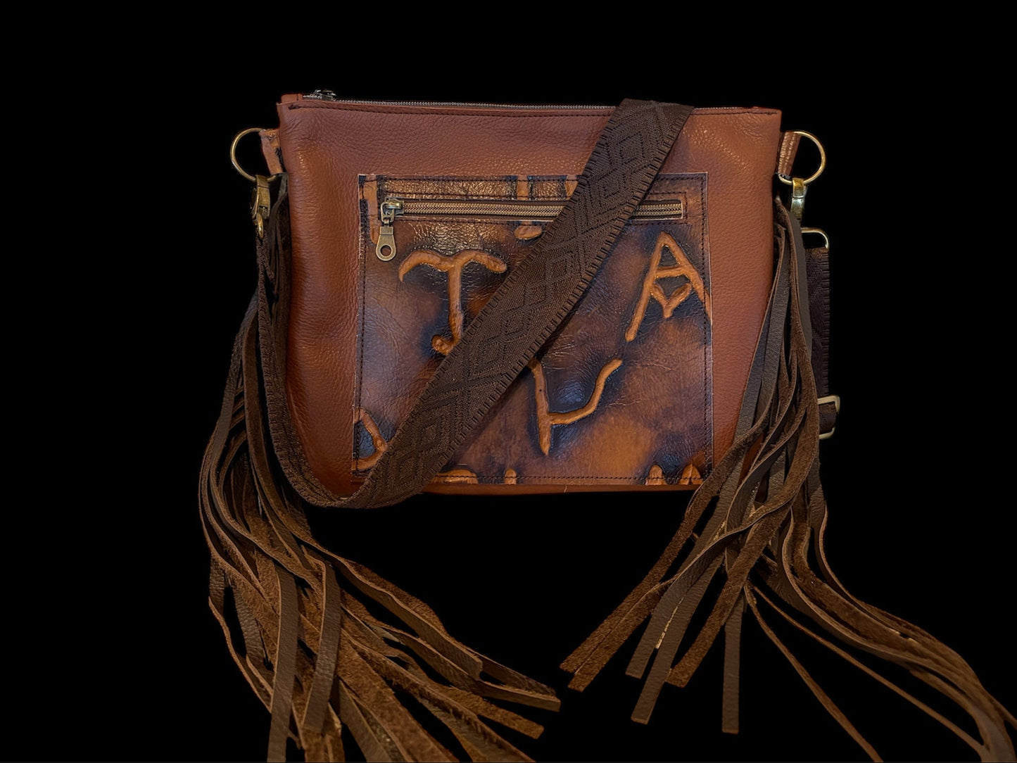 Twisted R Ranch - Hair on Hide Crossbody #4002
