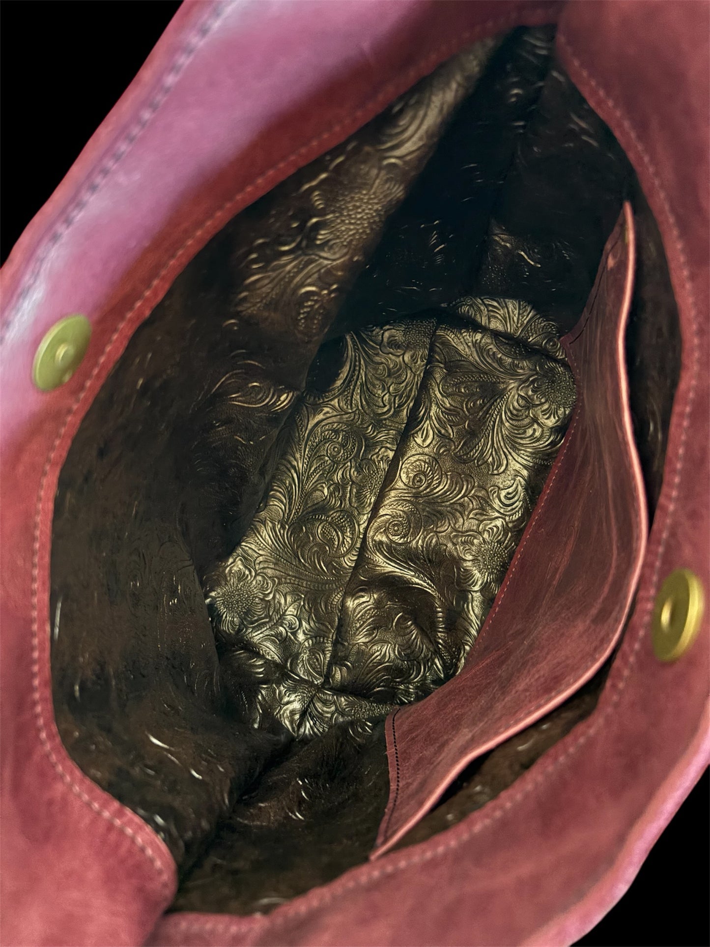 Twisted R Ranch - Plum & Black Shoulder Bag #4001