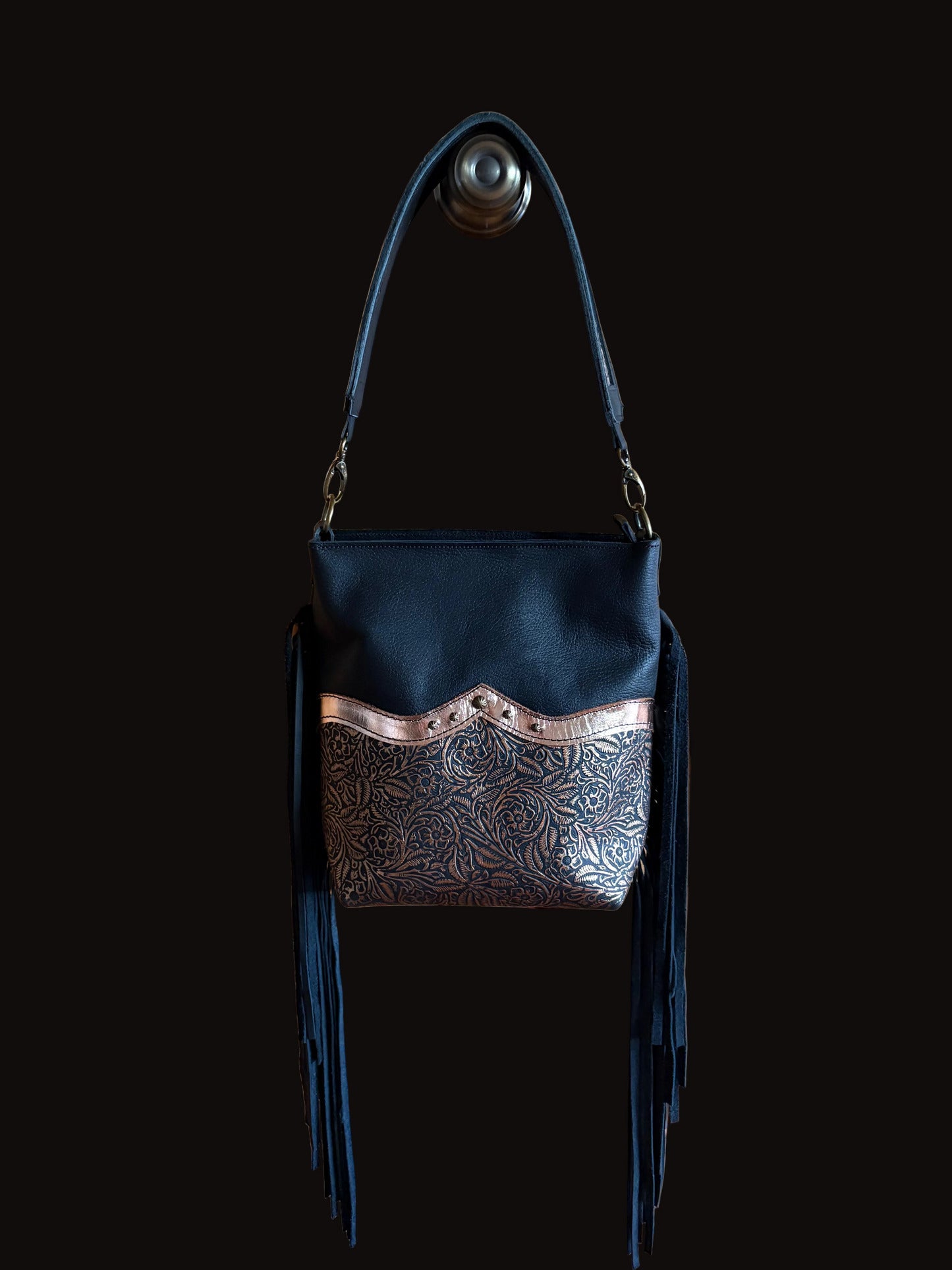 Rose Gold Shoulder Bag #4030