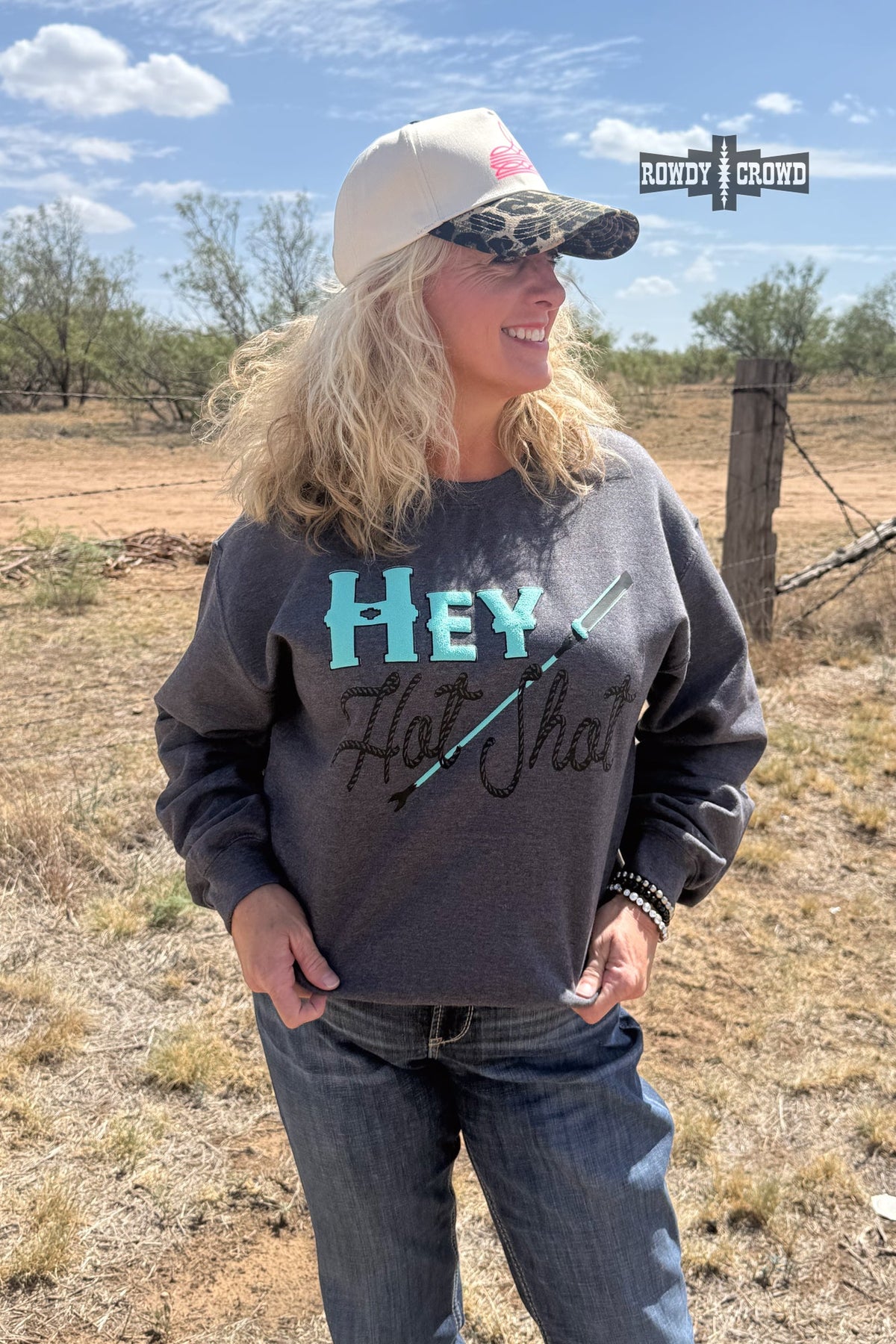 Hey Hot Shot Sweater S- 2XL