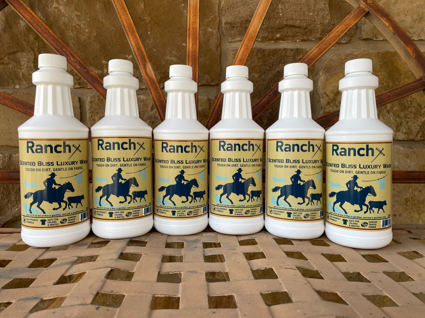 RanchX Scented Bliss Luxury Laundry Wash 32oz 6pk FREE SHIPPING š