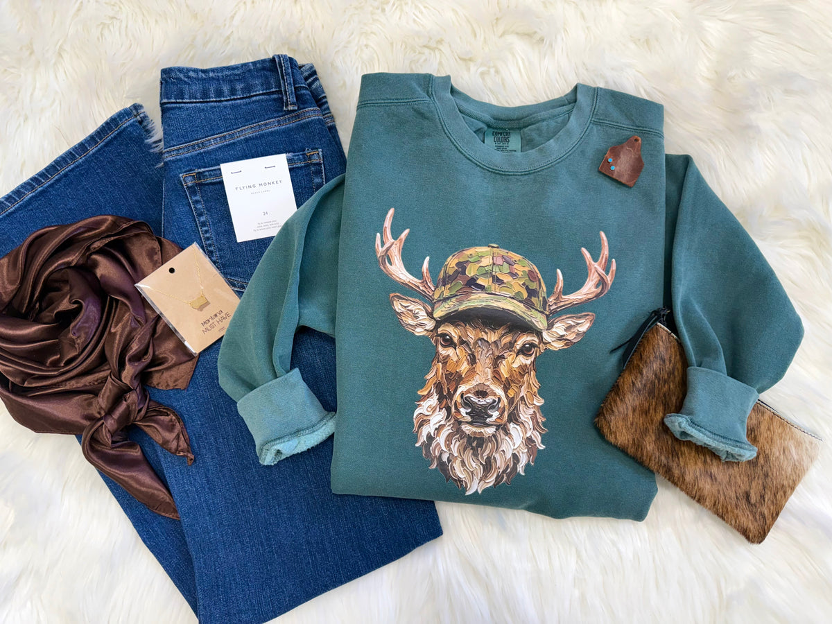Buck Fever Crewneck