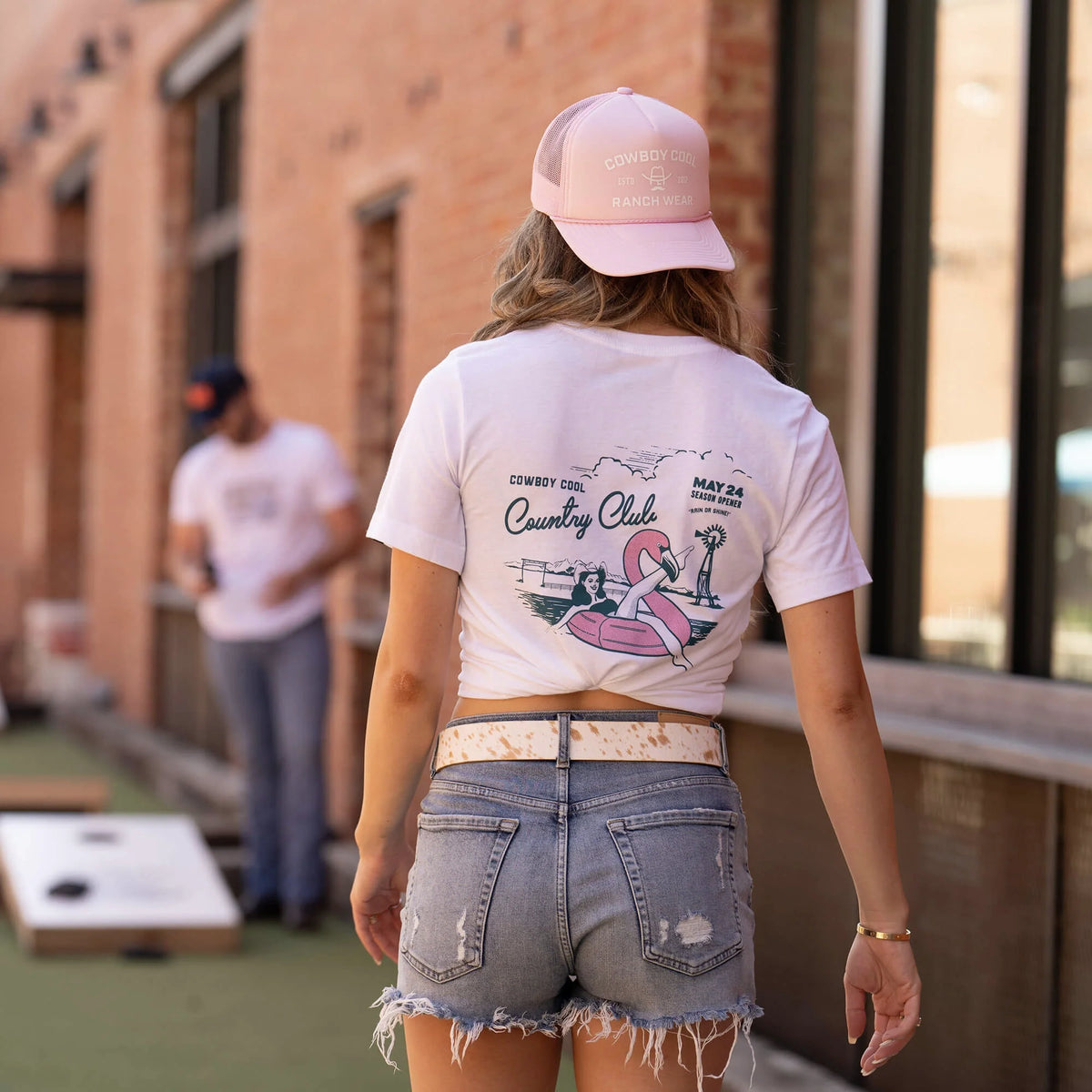 Cowboy Cool Country Club Western Graphic T-Shirt | Sā2XL