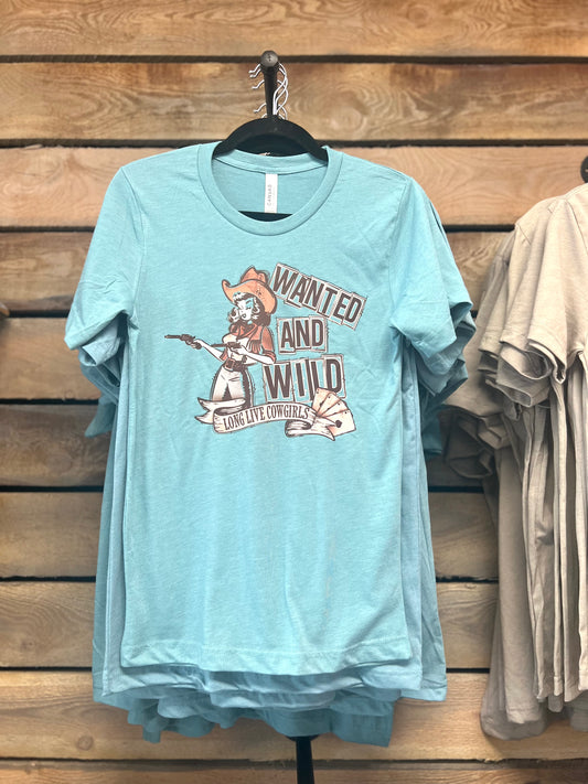 Wanted and Wild Tee