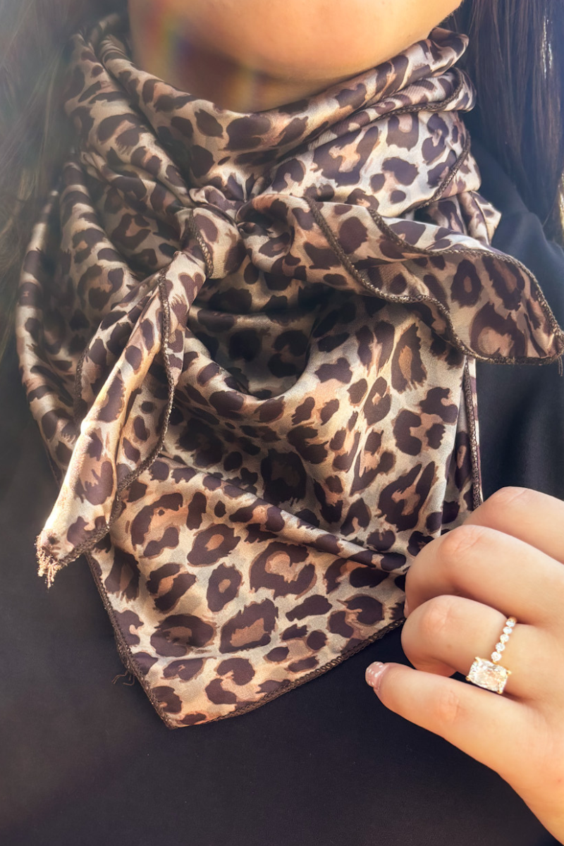 Leopard Outlaw Wild Rag: O/S