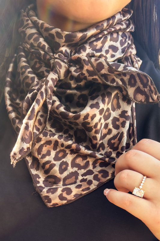 Leopard Outlaw Wild Rag: O/S