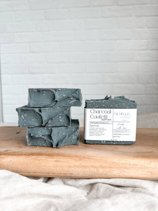 Activated Charcoal Detox Bar – Deep Clean, No Drama