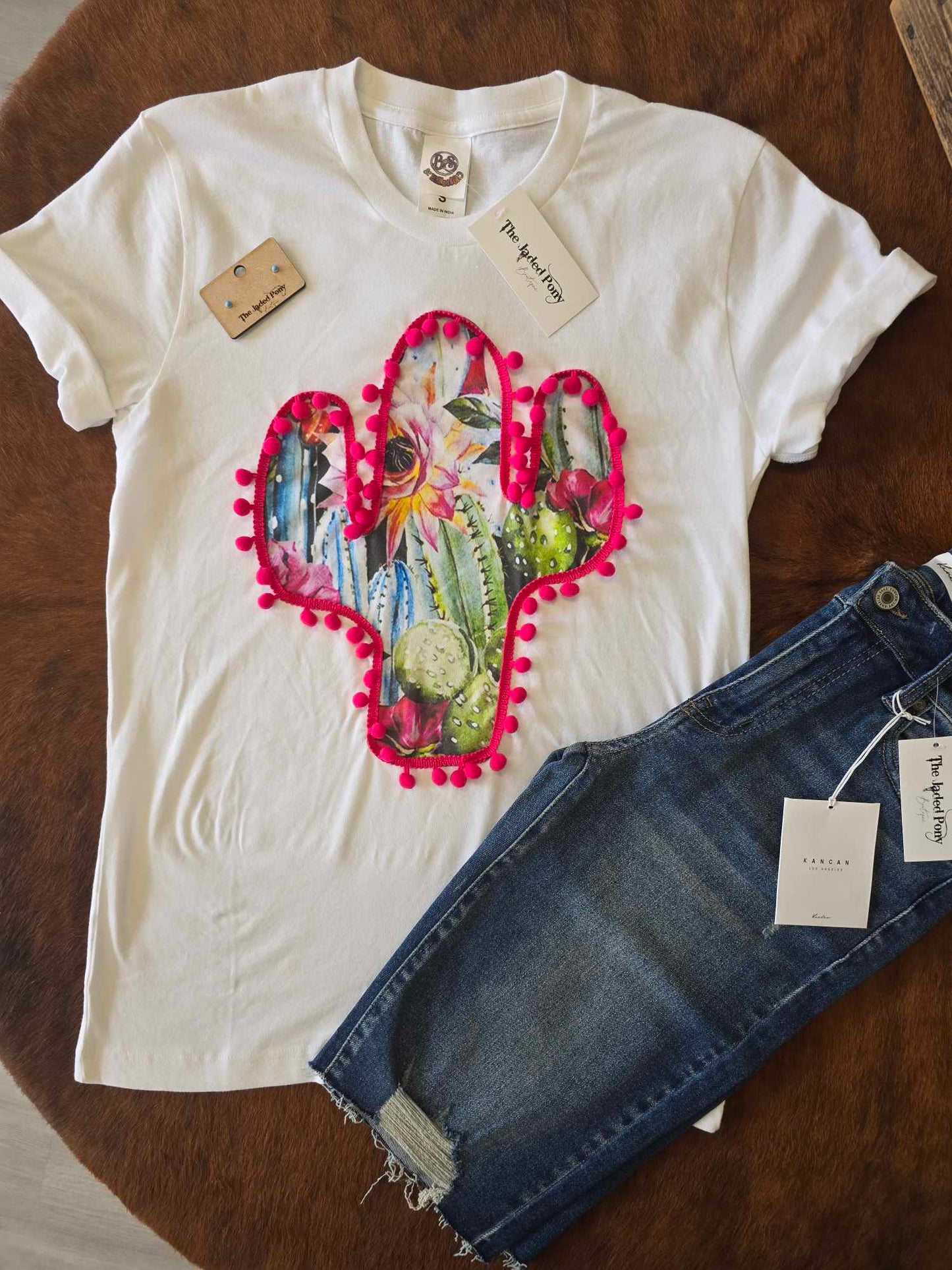 Pom Cactus Tee
