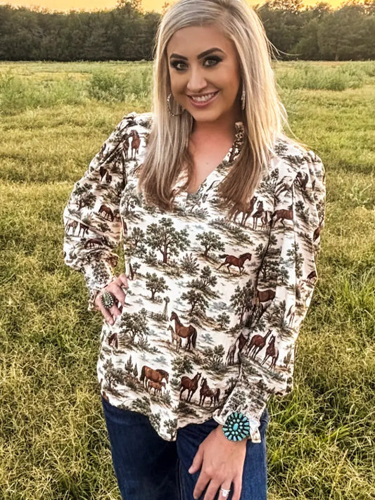 Pre-Order | Rustic Roamer Top | XS–3XL