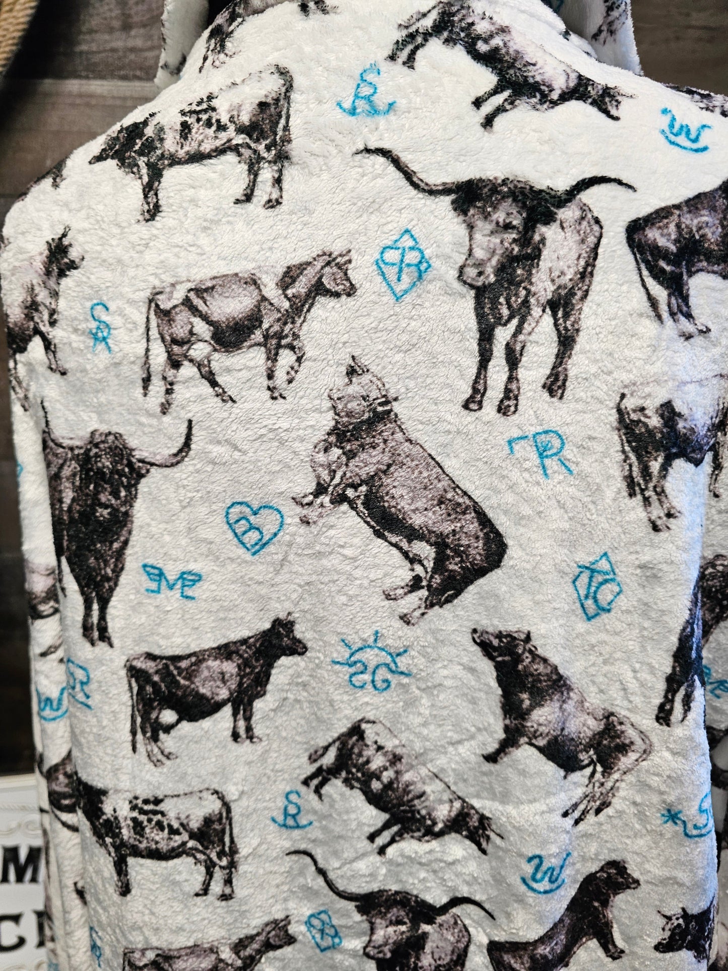 Cattle &rands Women's Western Bath Robe