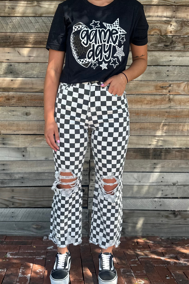 Round The Track Jeans: 7/8
