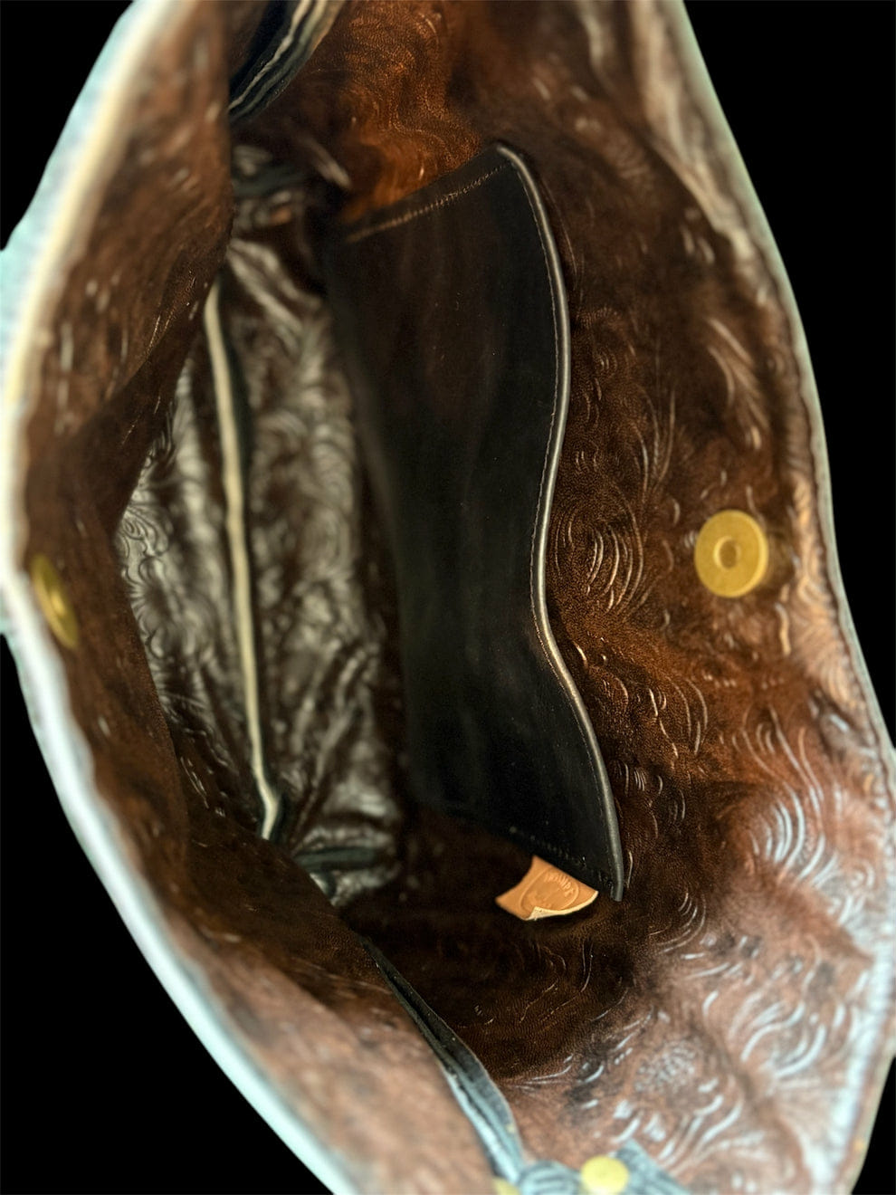 Black & White Hair-on-Hide Concealed Carry Purse – Genuine Leather