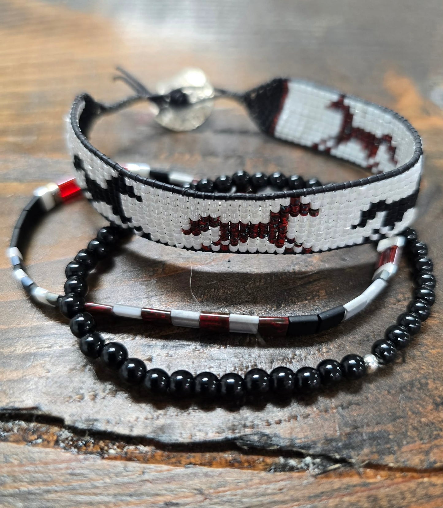 Local Beaded Bracelet Set | KC Pony Co.