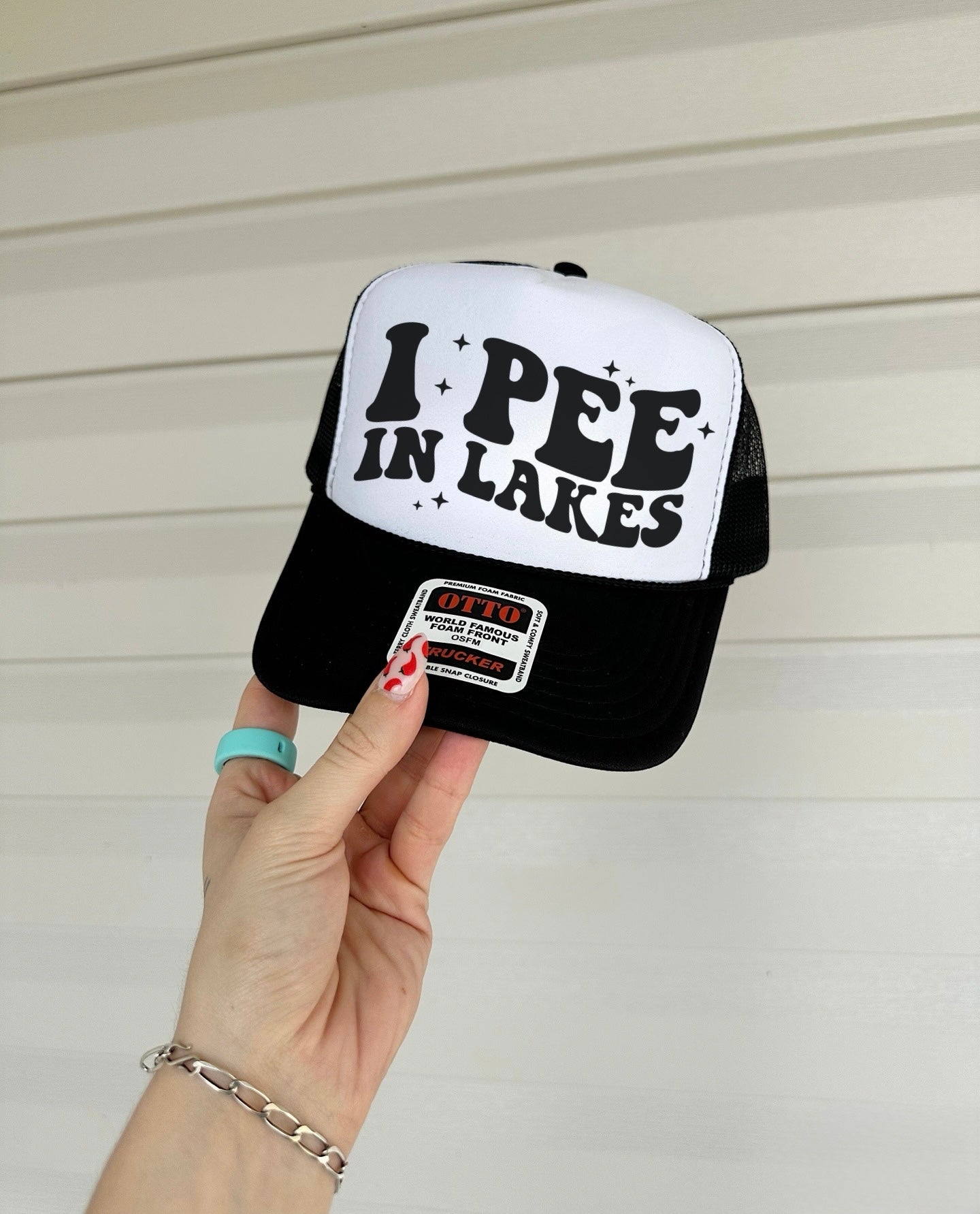 I Pee In Lakes Trucker Hat (Multiple Color Options