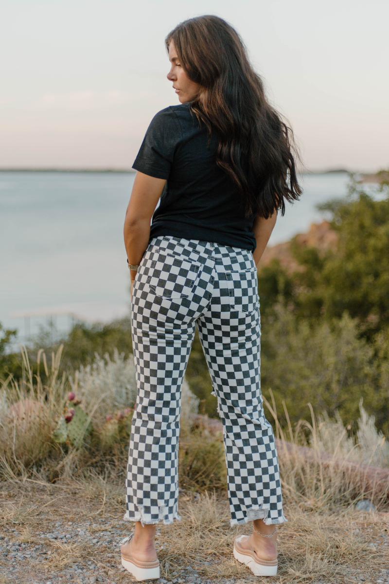 Round The Track Jeans: 7/8