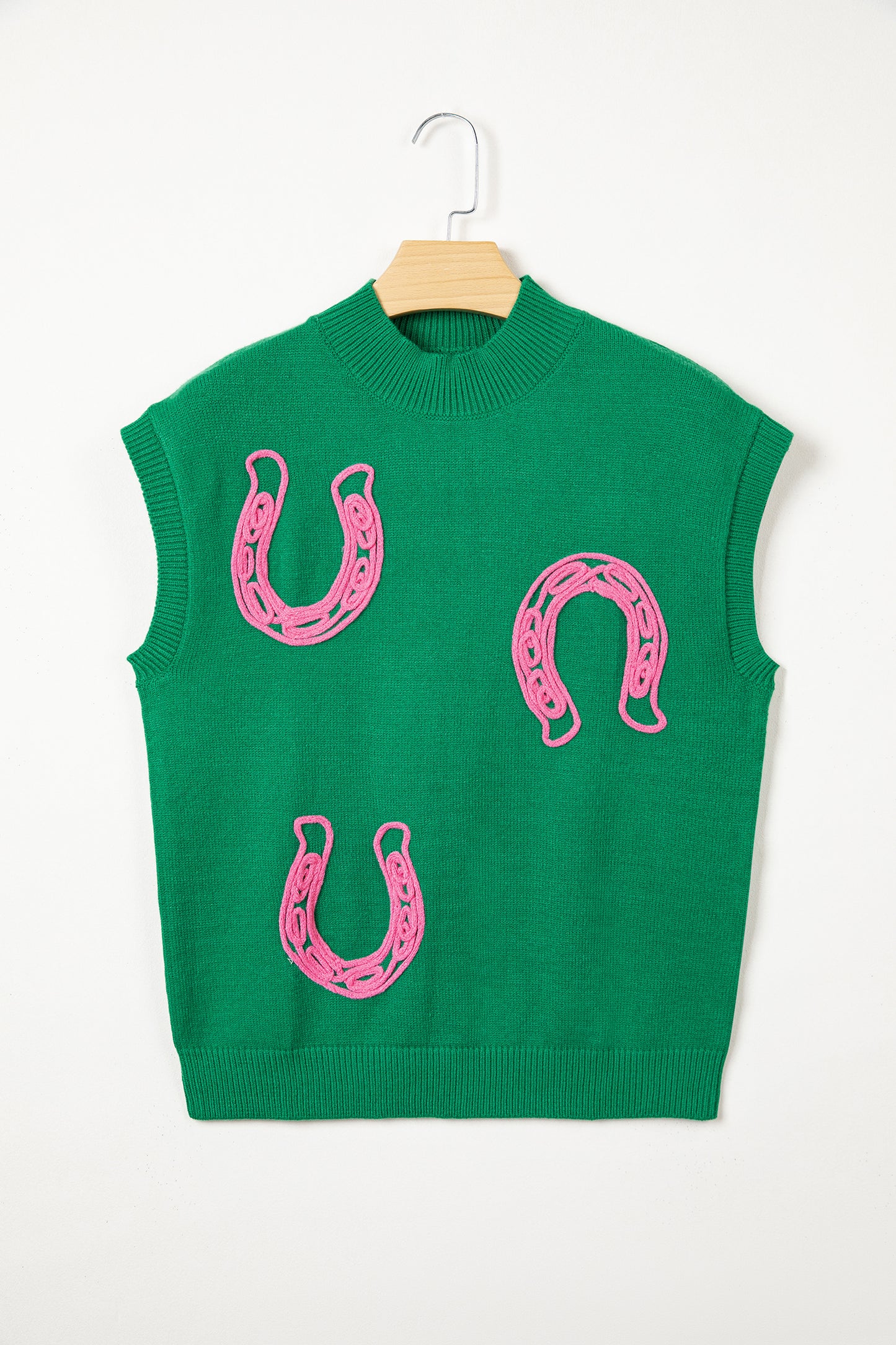 Parchment Corded Horseshoe Mock Neck Sweater Available in multiple colors