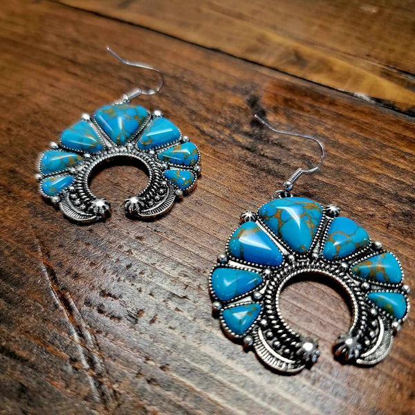 Naja Turquoise Earrings