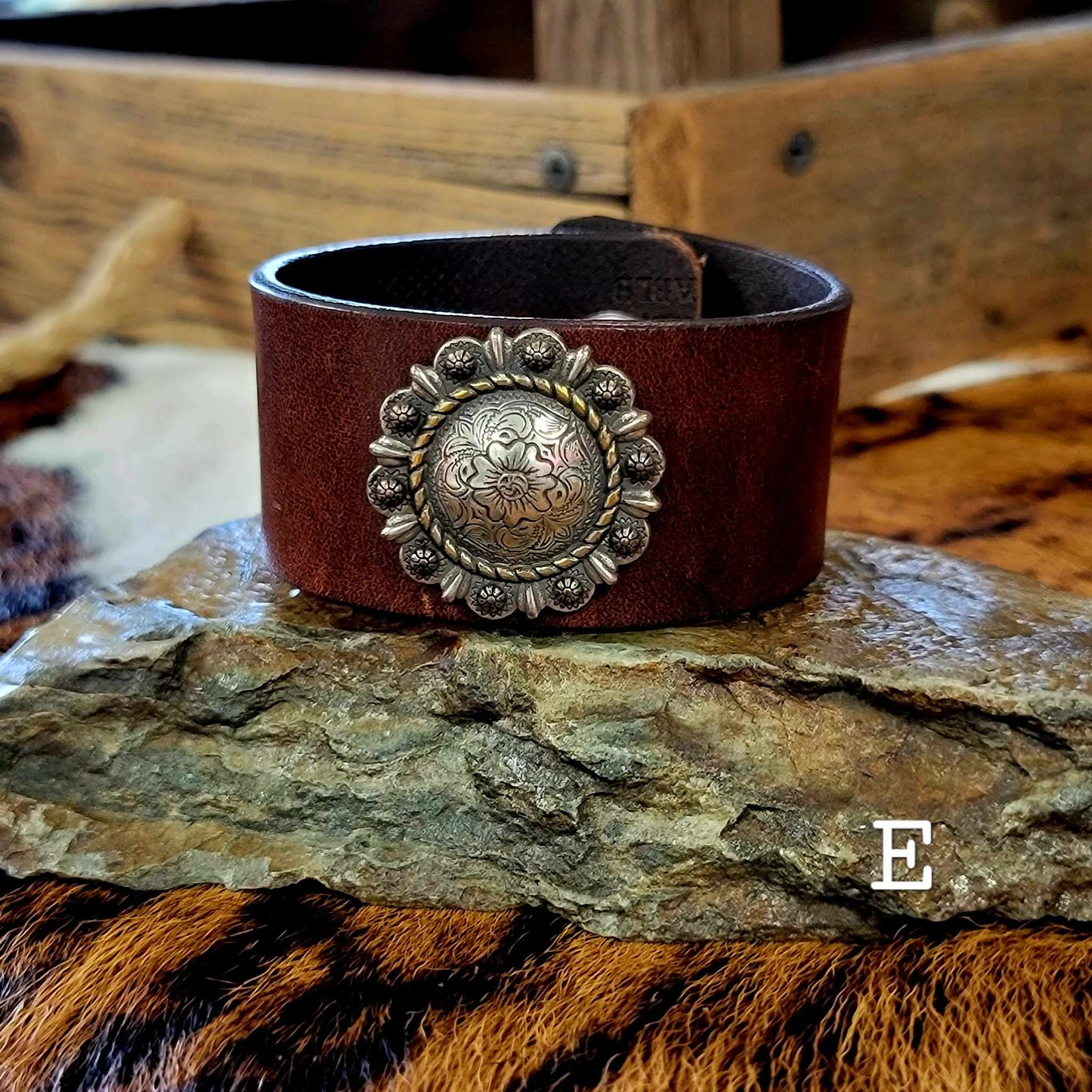 Leather Cuffs by Painted Pony Designs