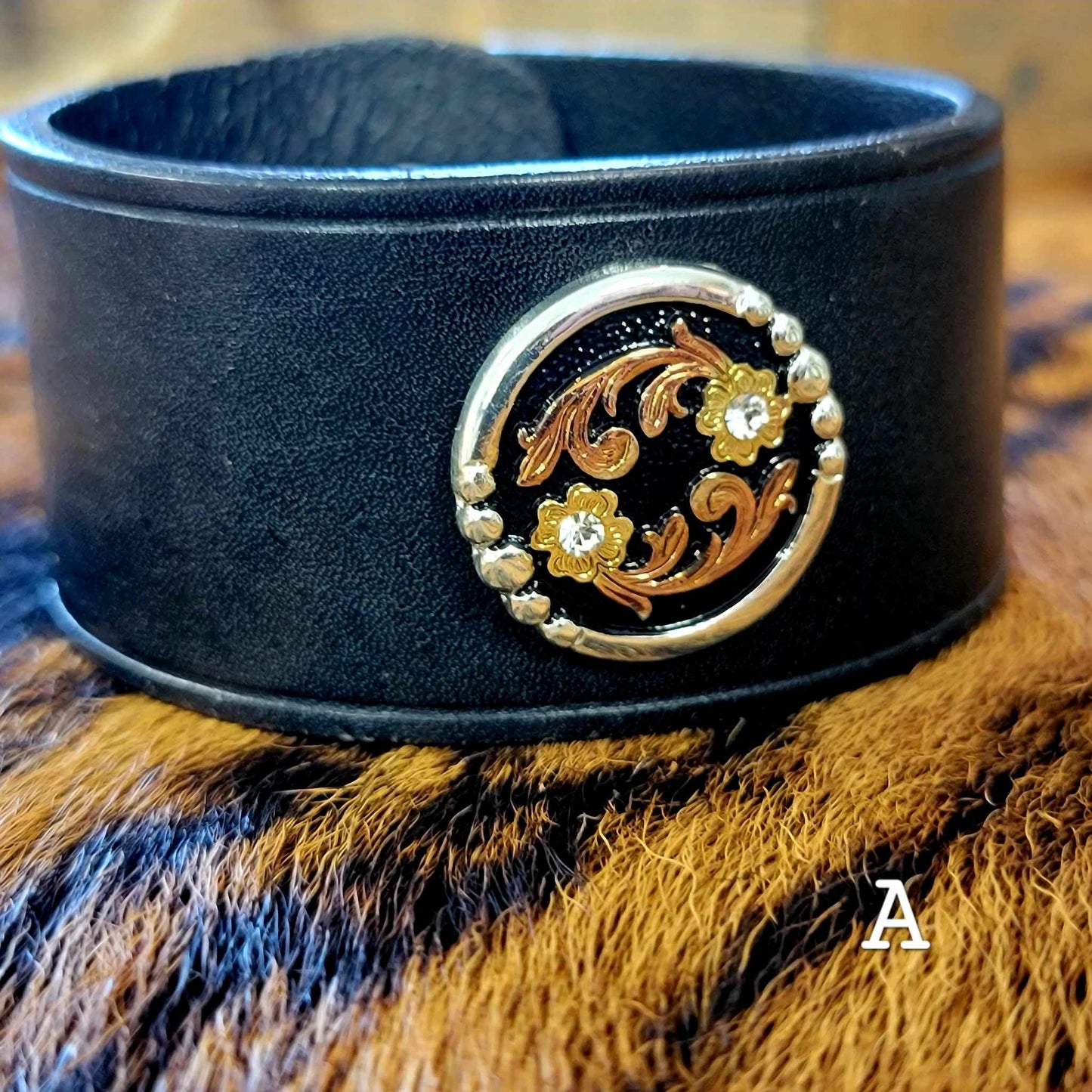 Leather Cuffs by Painted Pony Designs