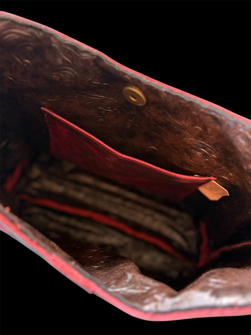 Merlot Red Shoulder Bag