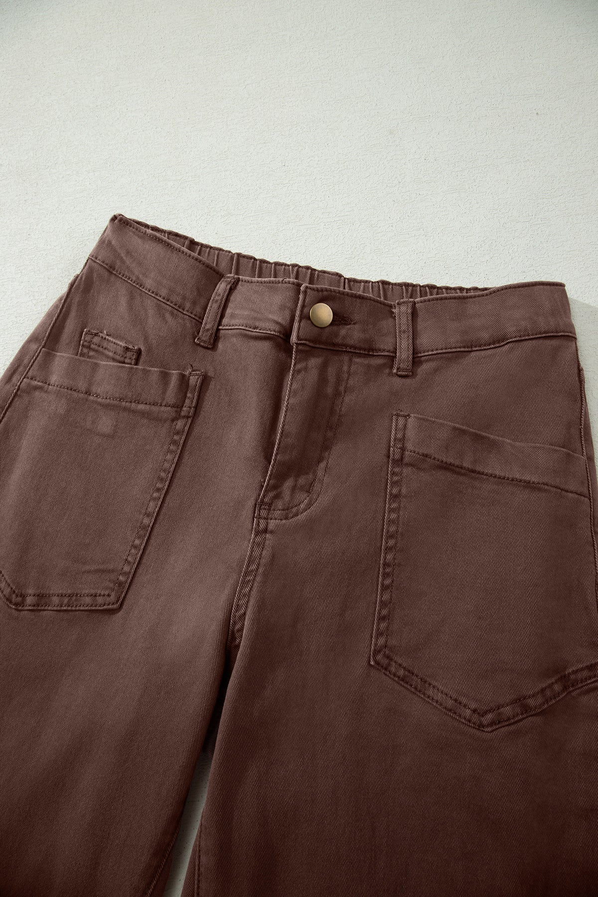 Coffee Run Barrel Jeans