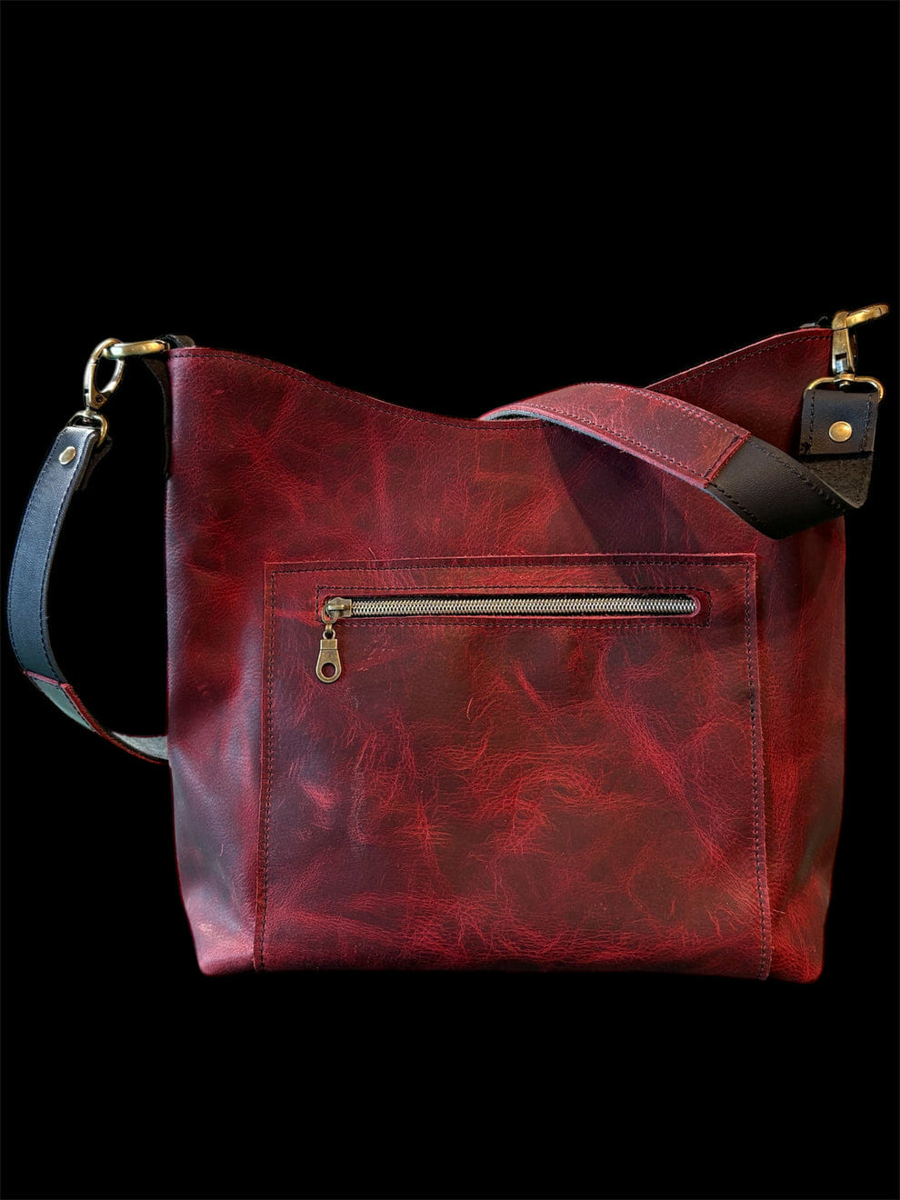 Merlot Red Shoulder Bag