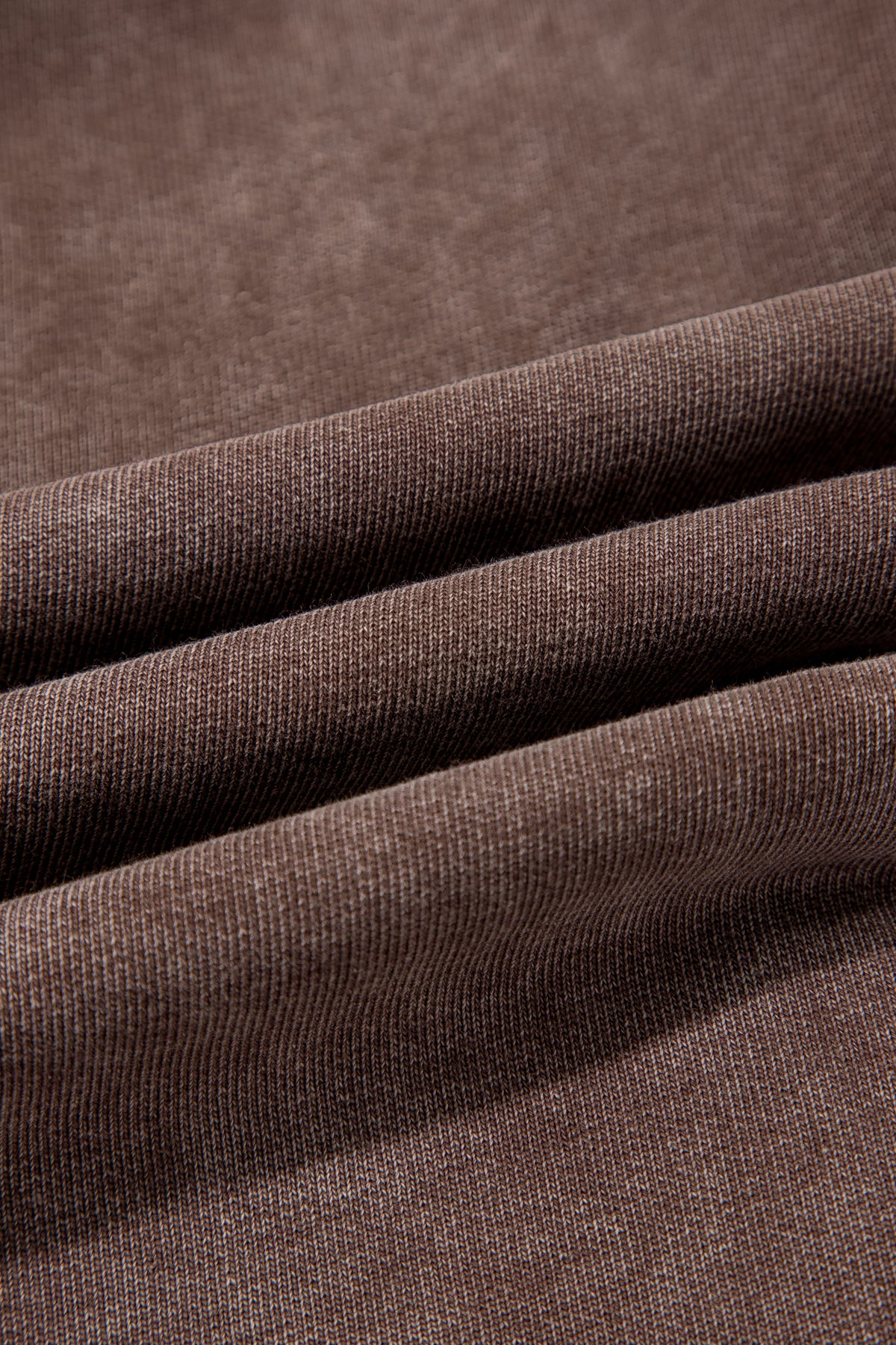 Coffee Mineral Wash Elastic Waist Barrel Pants