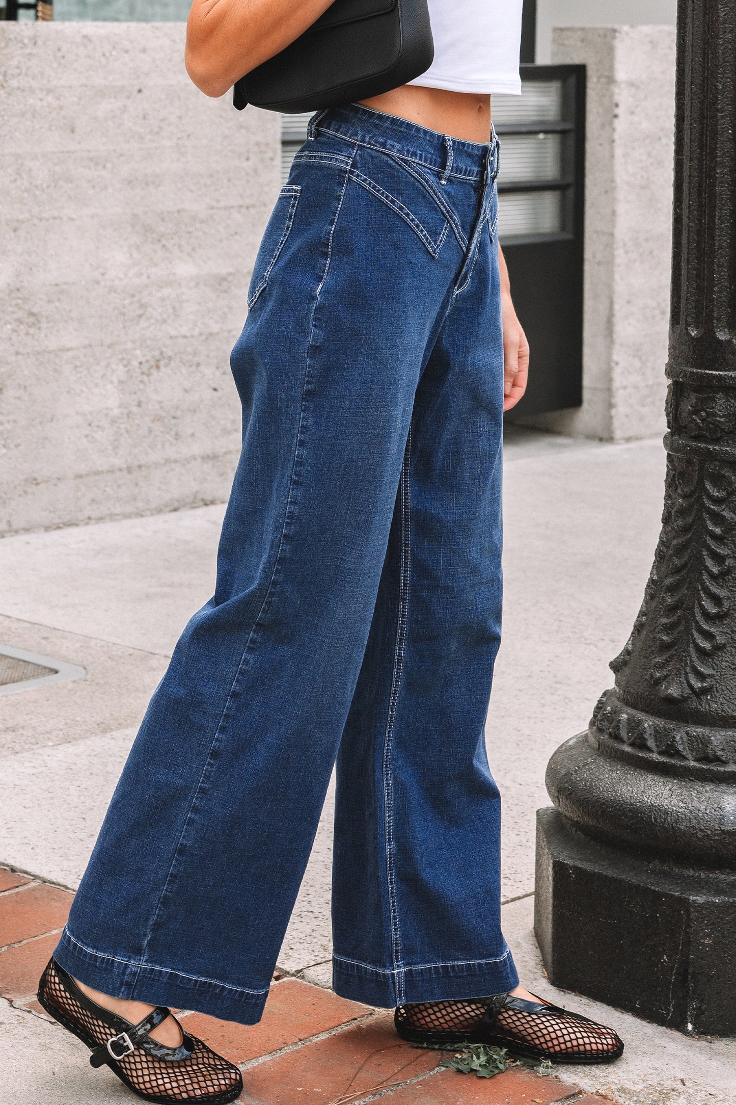 Blue Mesa Retro Cuffed Denim
