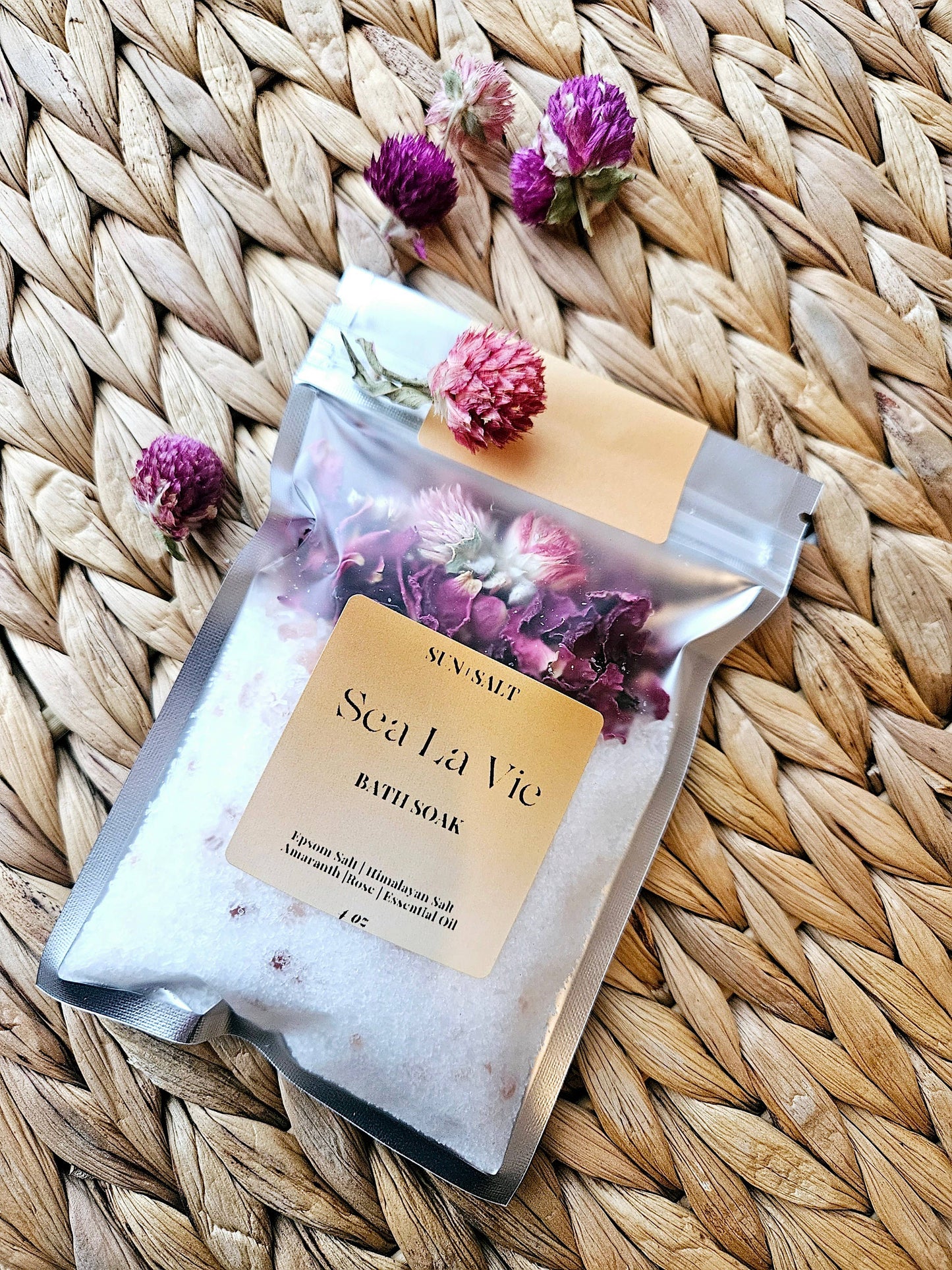 Assorted Bath Salts - Bath Soak - Single Use Bundle