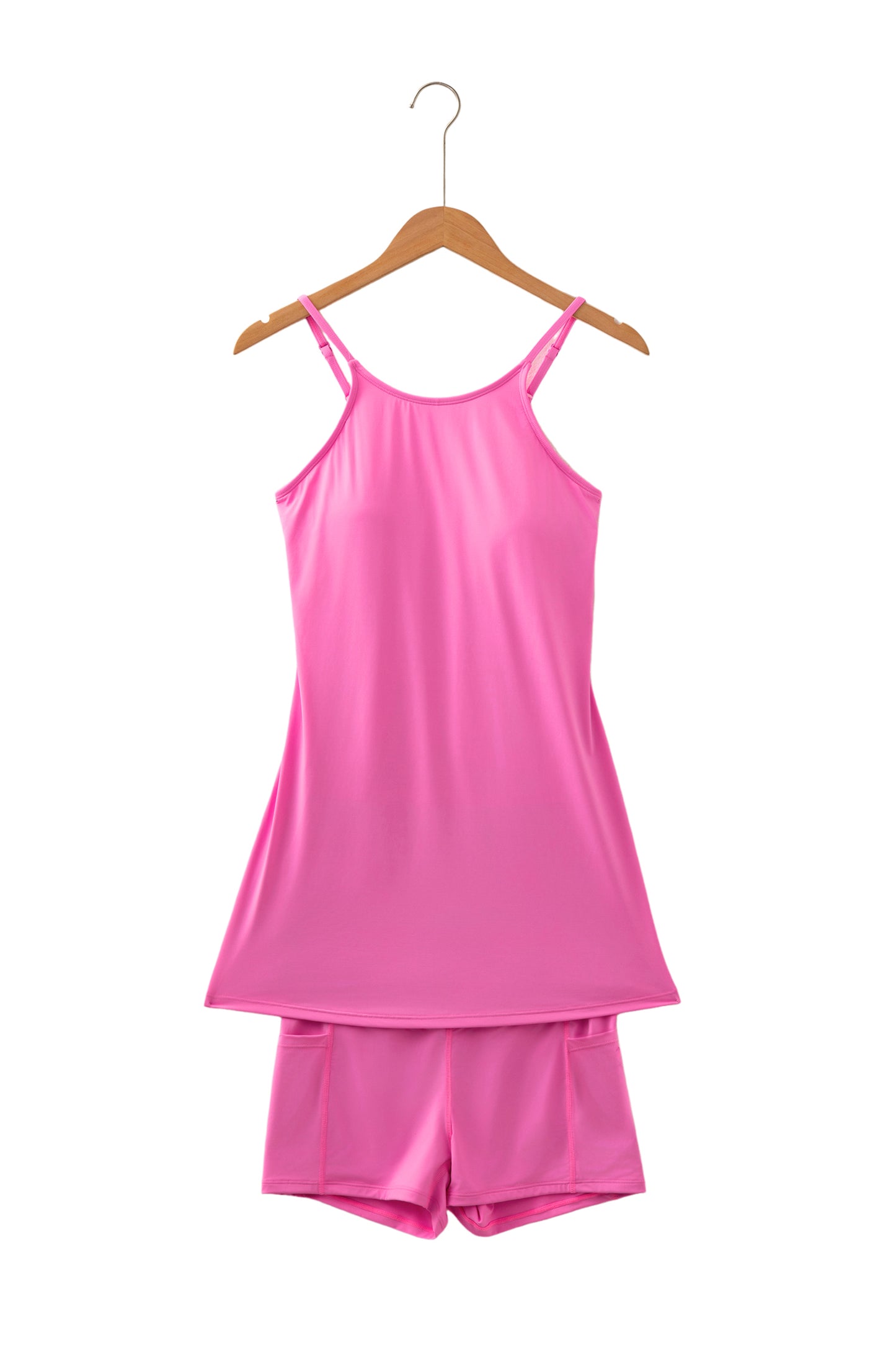 💗☀️  Tunic Dress & Athletic Shorts Set