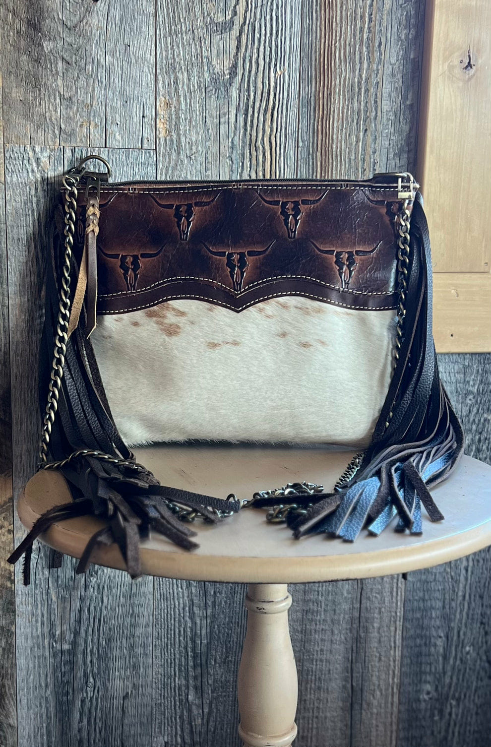 🐮Cowhide and Longhorn 𓃽  Crossbody Raffle