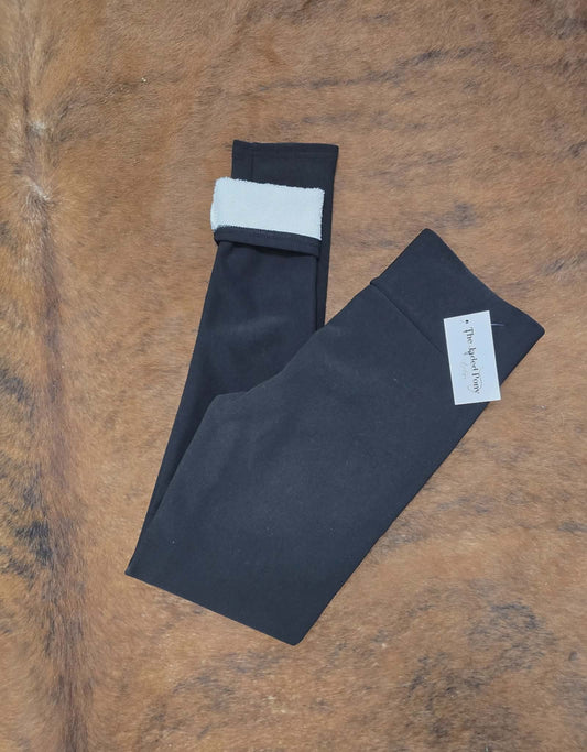 🔥 Cozy Lined Leggings – Your Winter Ride-or-Die Layer 🔥