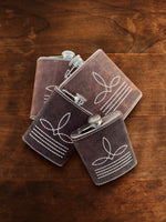 Classic BootStitch Leather Flasks