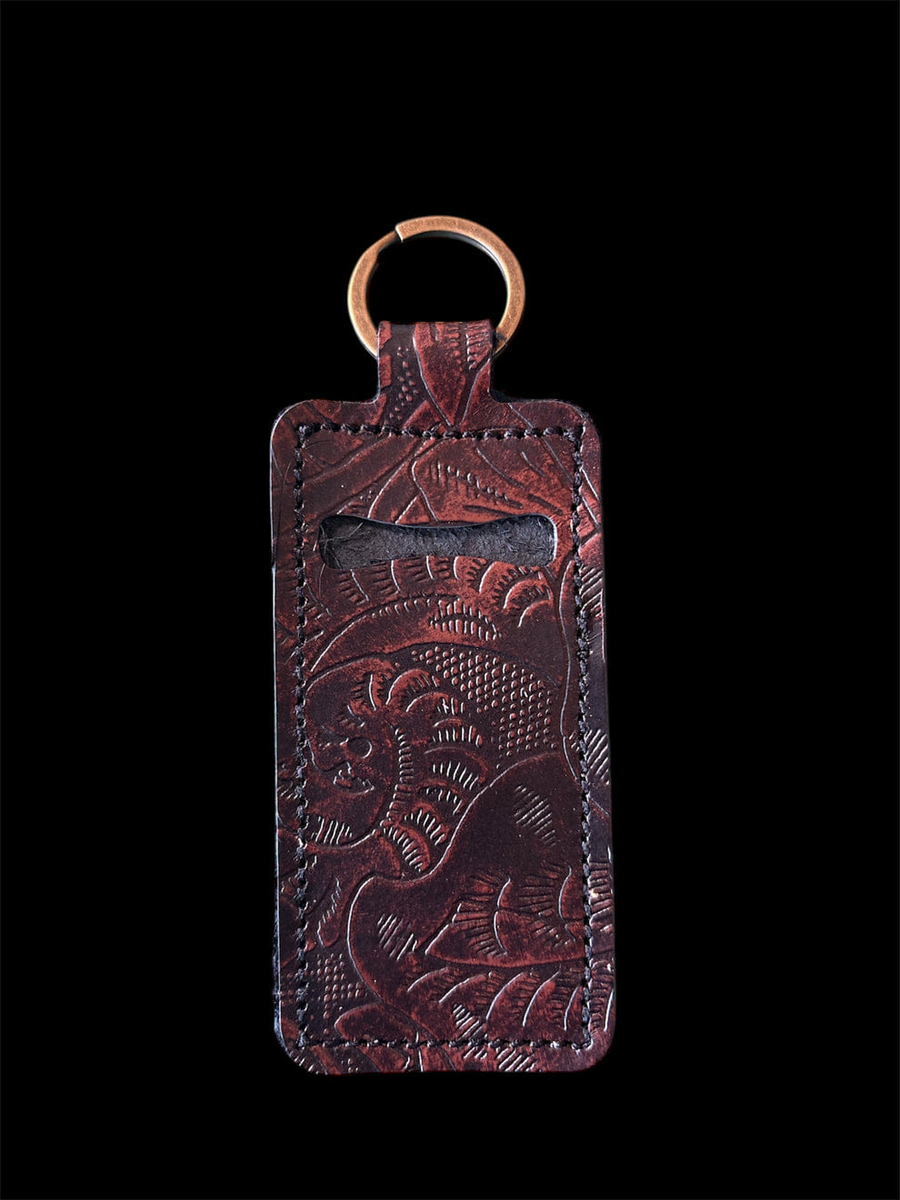 Leather Lip Balm Holder