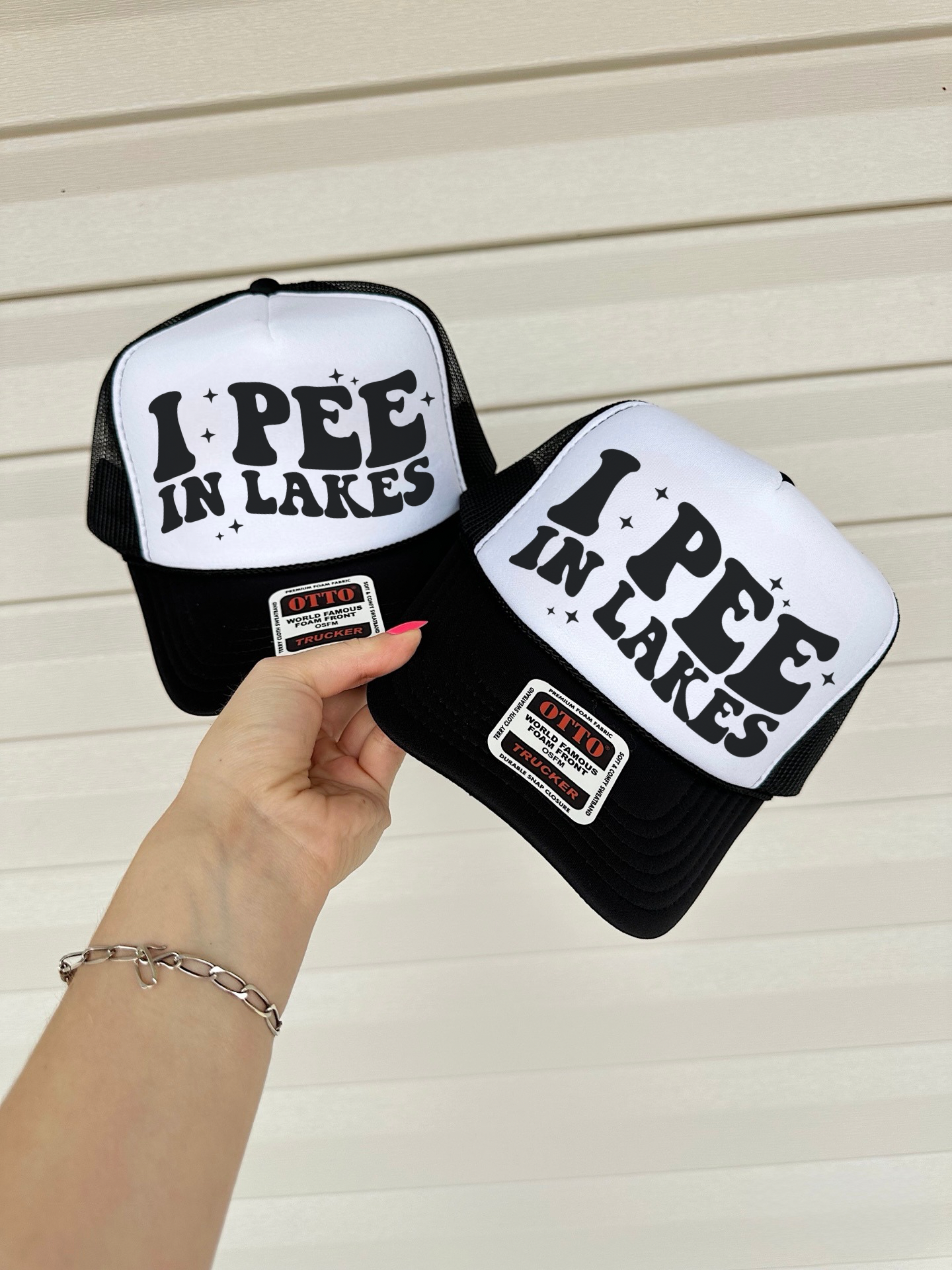 I Pee In Lakes Trucker Hat (Multiple Color Options