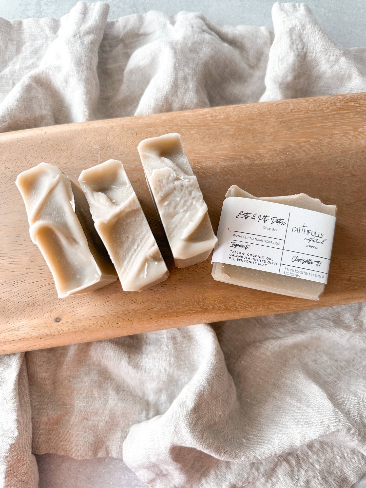 Bits & Pits Detox Bar – Natural Deep Clean Soap