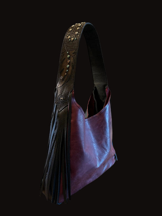 Feather Hobo #4010-Twisted R Leather