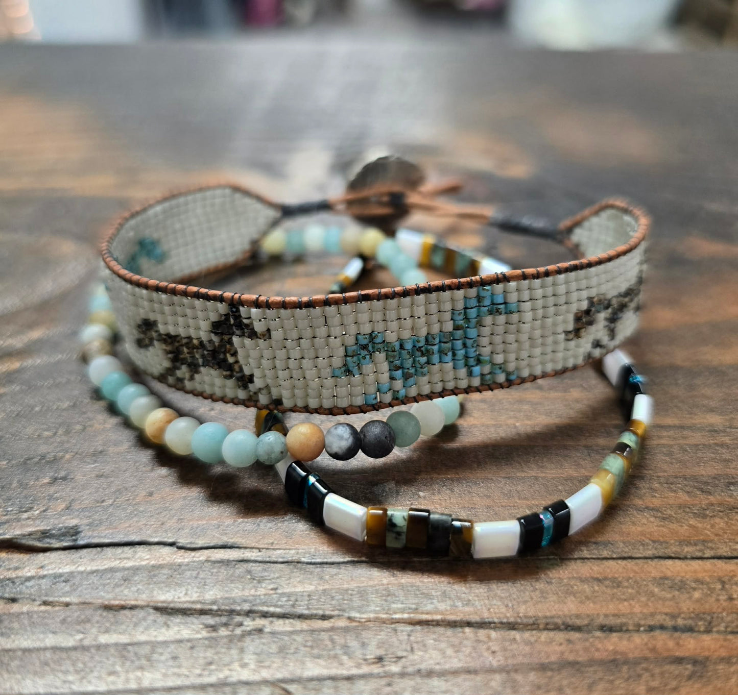 Local Beaded Bracelet Set | KC Pony Co.