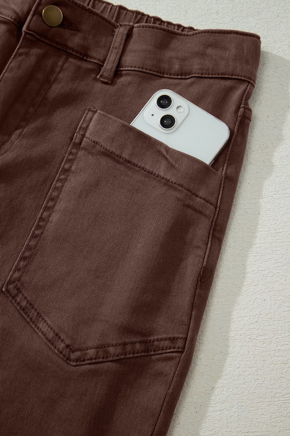 Coffee Run Barrel Jeans