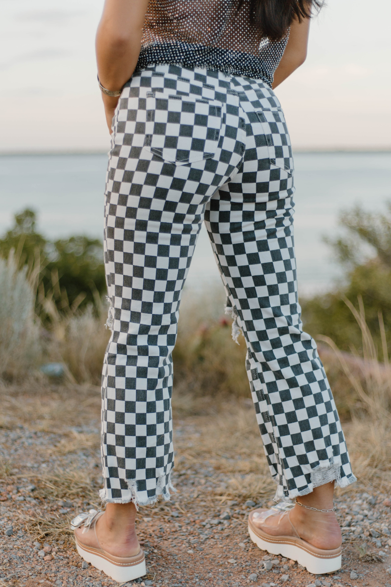 Round The Track Jeans: 7/8