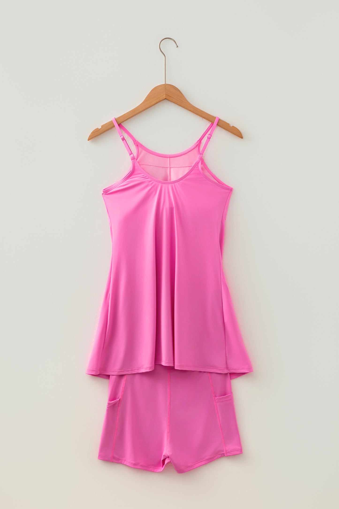 💗☀️  Tunic Dress & Athletic Shorts Set