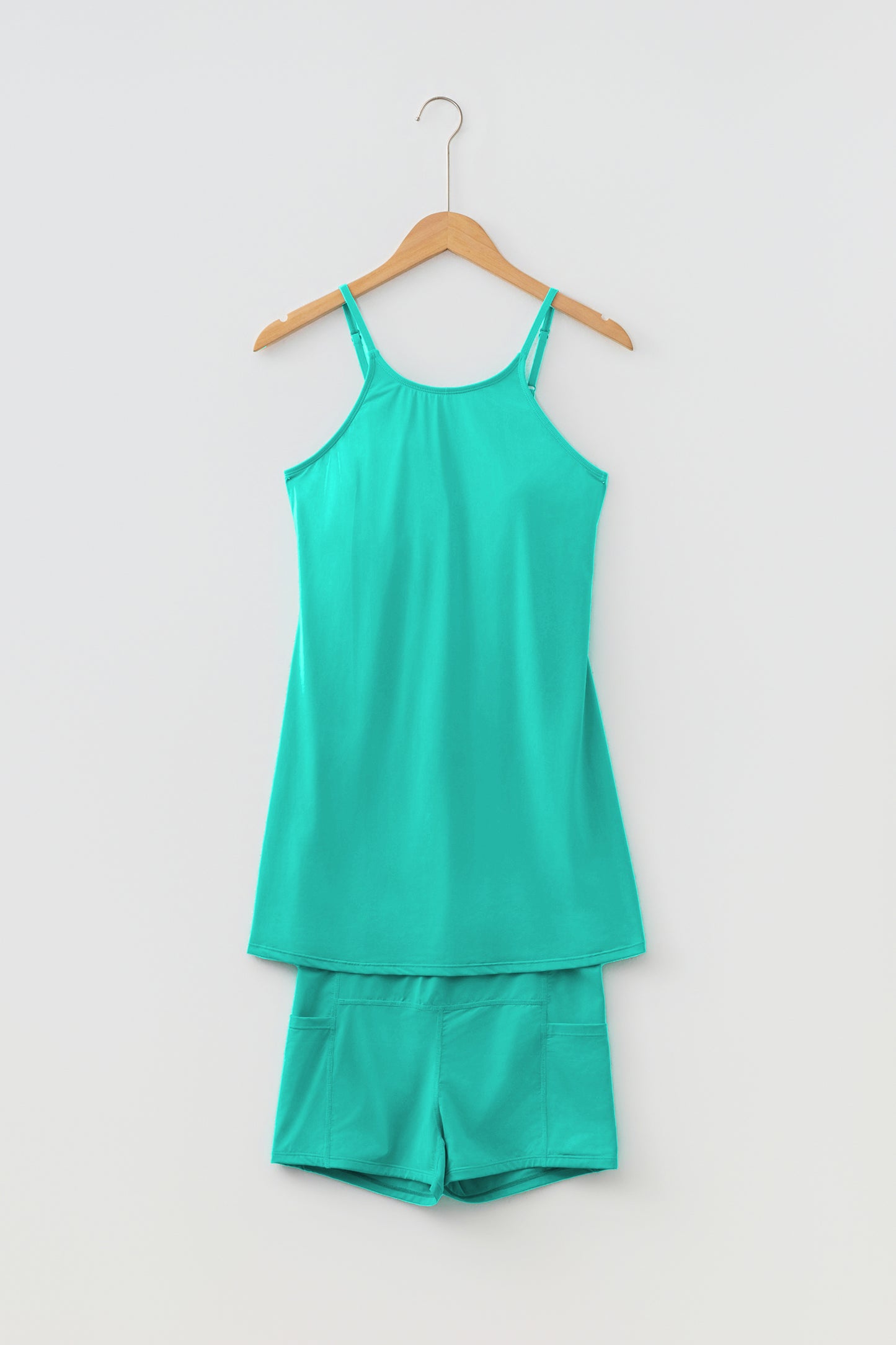 💗☀️  Tunic Dress & Athletic Shorts Set