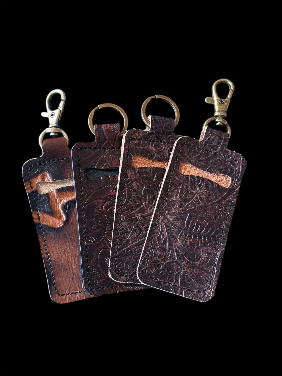 Leather Lip Balm Holder