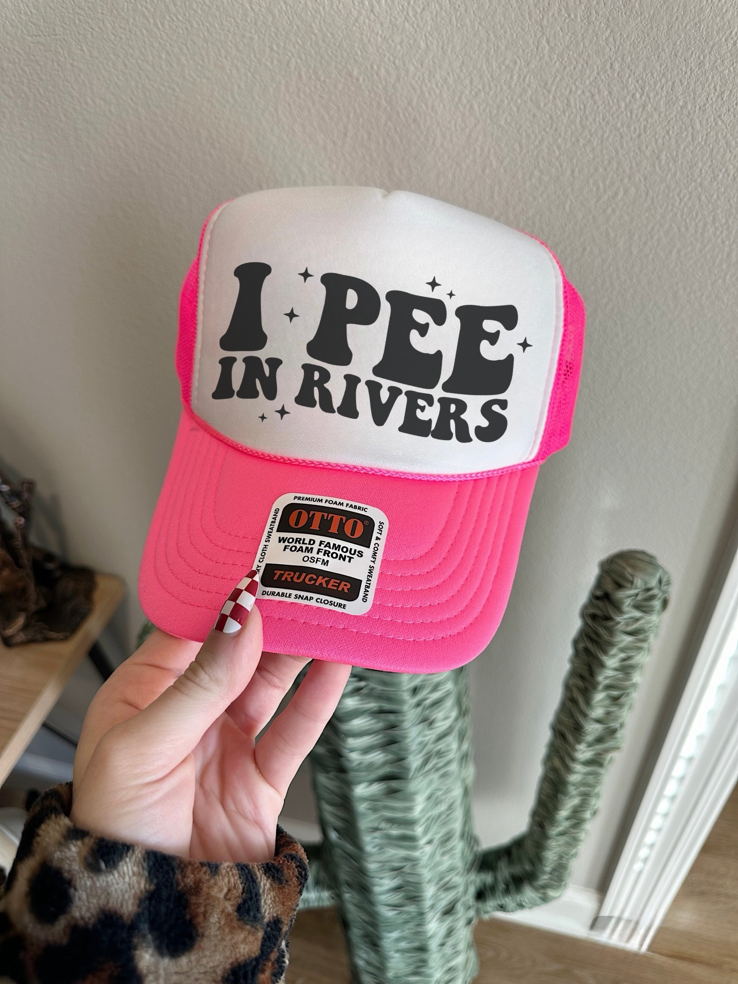 I Pee In Rivers Trucker Hat (Multiple Color Options)