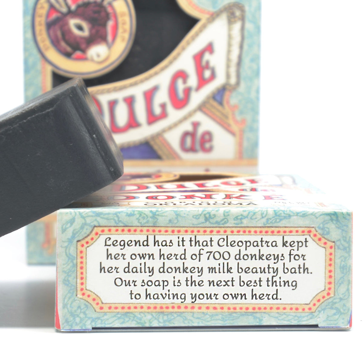 Activated Charcoal Donkey Milk Bar Soap 4.5 oz
