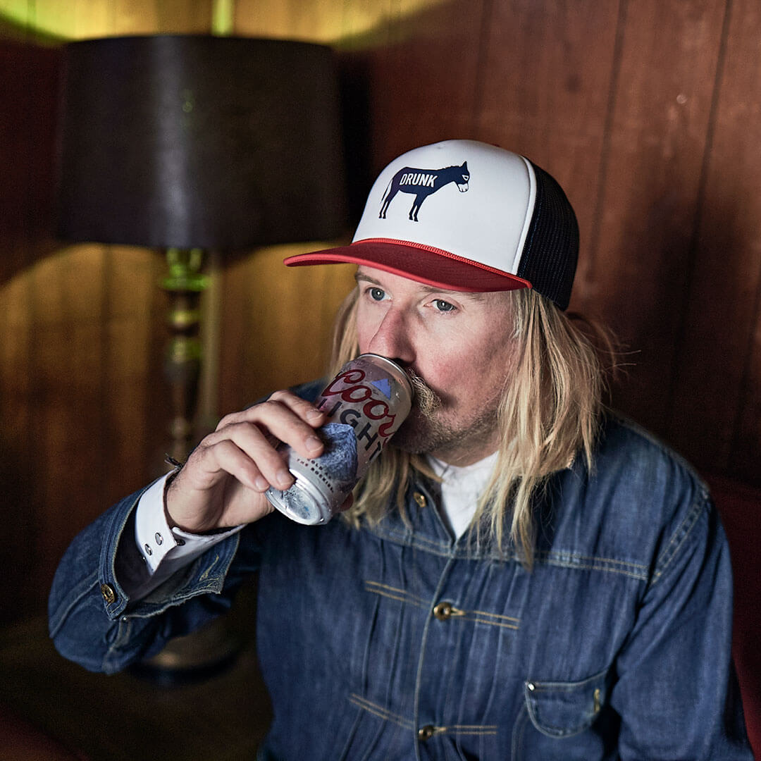 Drunk A$$ Vintage Foam Trucker Hat | Structured Mesh-Back Cap