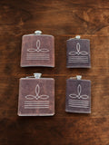 Classic BootStitch Leather Flasks